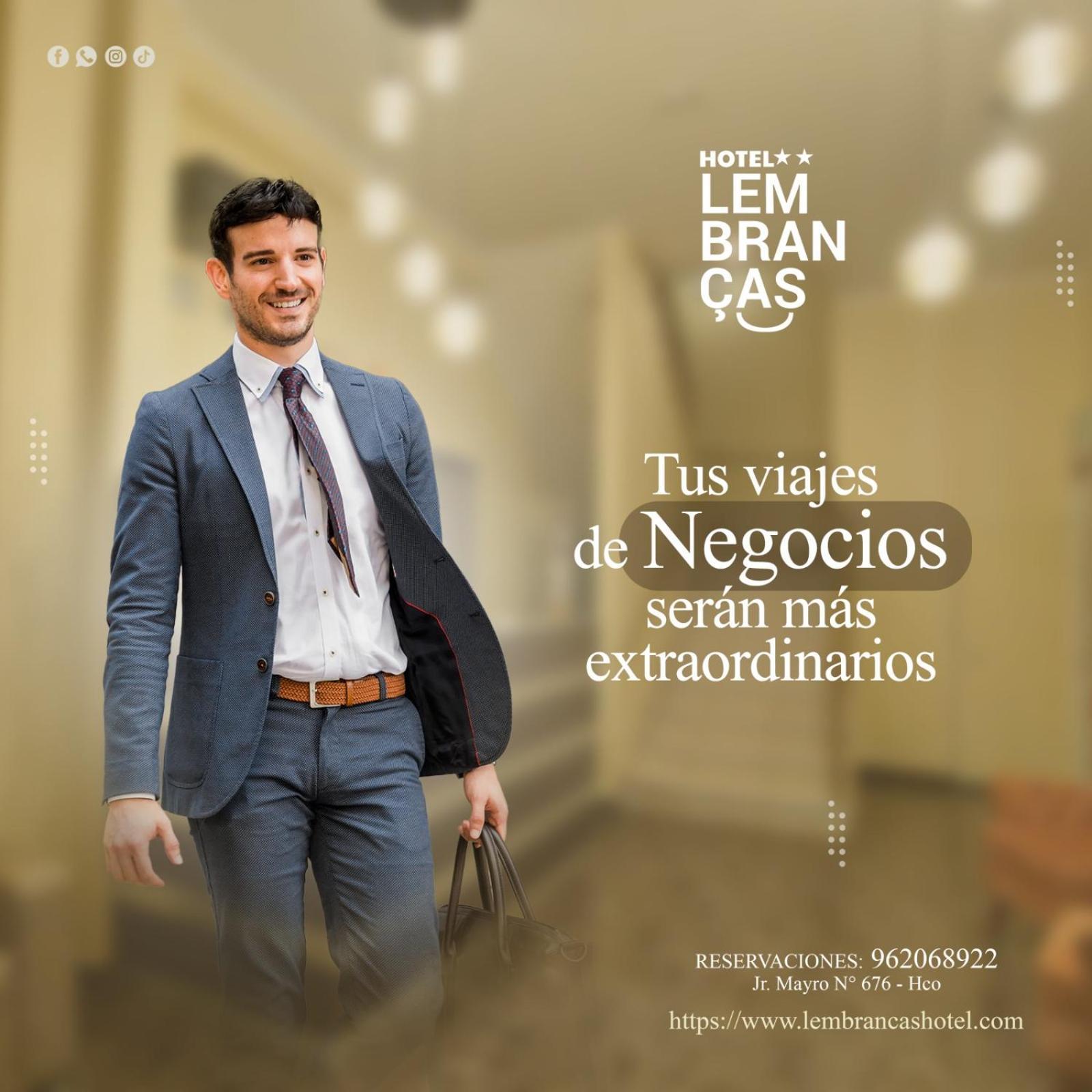 Lembrancas Hotel Huánuco Eksteriør bilde